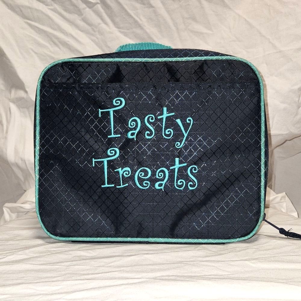 Thirty-one "Tasty Treats" Thermal Bag Navy/Teal